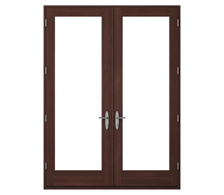 PELLA® RESERVE TRADITIONAL Wood Hinged Patio Door in Cheyenne